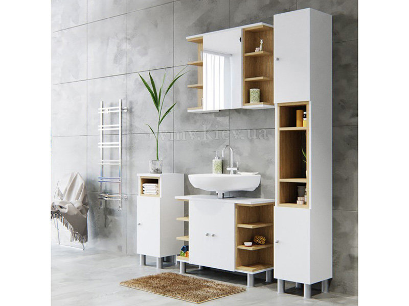 Мебель для ванной ЛОТОС ВМВ / LOTOS VMV (белый)